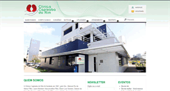 Desktop Screenshot of clinicacapixabadorim.com.br